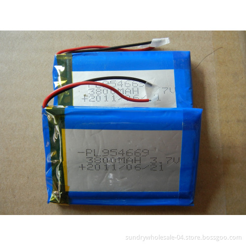 3.7V Rechargeable Polymer Lithium Battery